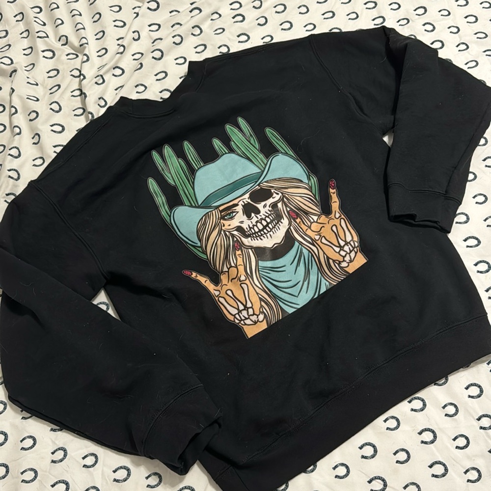 Western sweatshirt